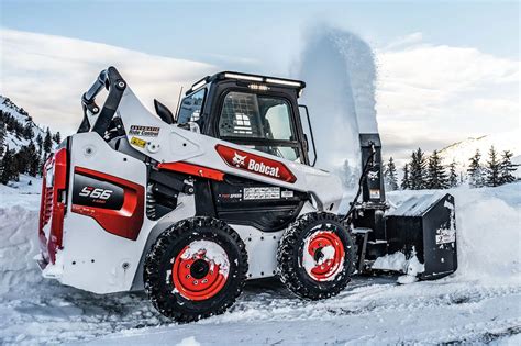 snow blower for cat skid steer|skid steer mounted snow blowers.